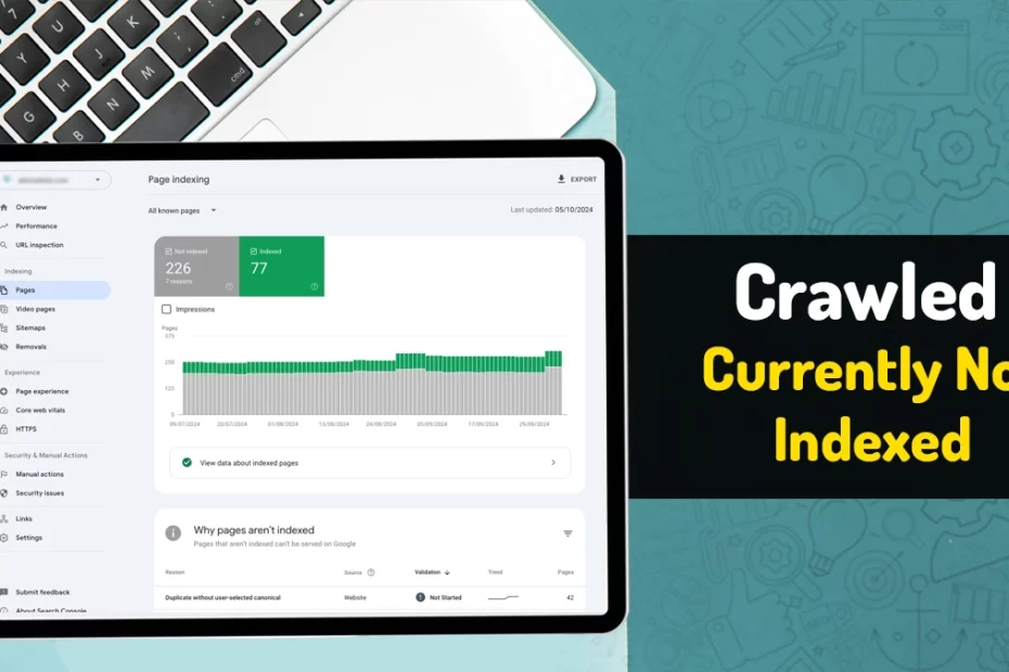 Crawled – Currently Not Indexed